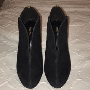 Nine West Black Suede Booties